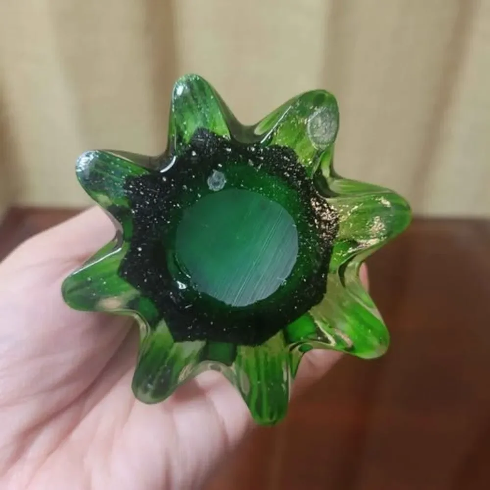 Jack in the Pulpit Calla Lilly Art Glass Vase